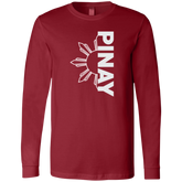 Pinay in Vertical Half Sun Unisex Jersey Long Sleeve T-Shirt